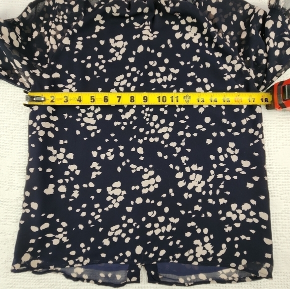 Madewell Memento Ruffle-Sleeve Drifting Petals Top Size XS - Picture 10 of 12